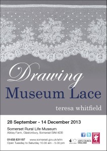 Drawing Museum Lace Poster