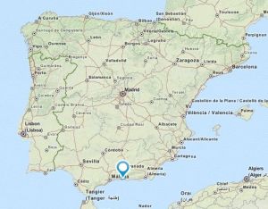Almunecar map