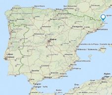 sant pere pescador map