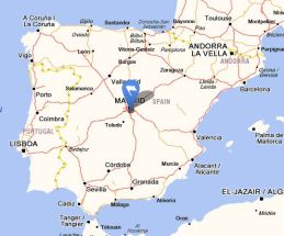 Valdemoro map