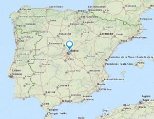 Alcobendas map