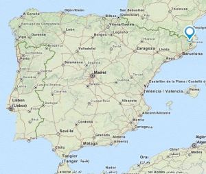 Banyoles map