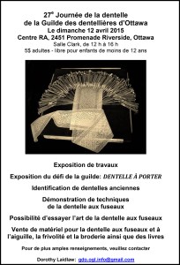 25e Journée de la dentelle